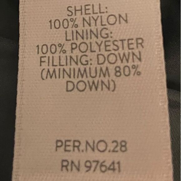 J.Jill NWT Long Puffer Coat Quilted Down Winter Warm Zip Front Bluespruce Medium - Picture 7 of 7